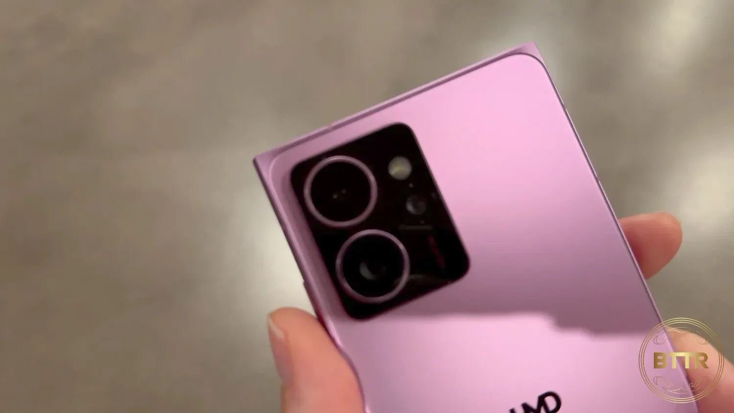 Close up of the HMD Skyline cameras