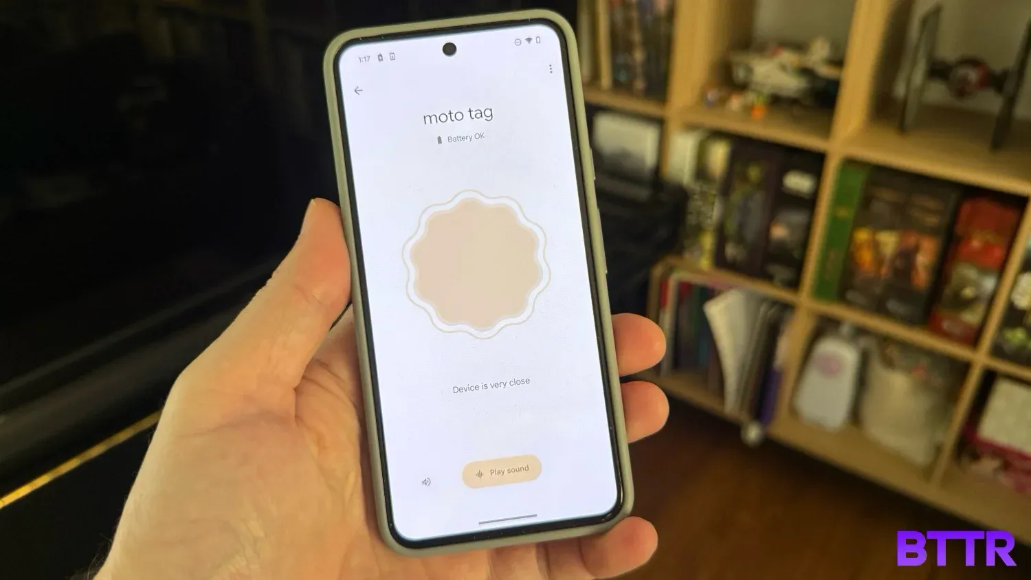 The Find My Device App doesn't offer the same usability as the Find My app on iOS