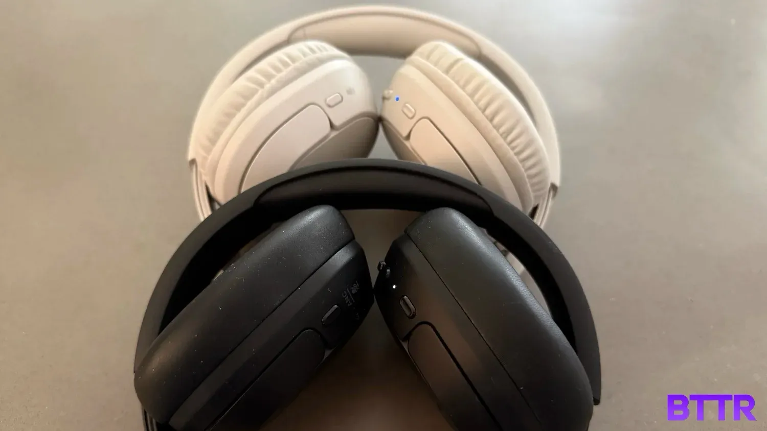 The Belkin SoundForm Isolate (left) and Surround (right)