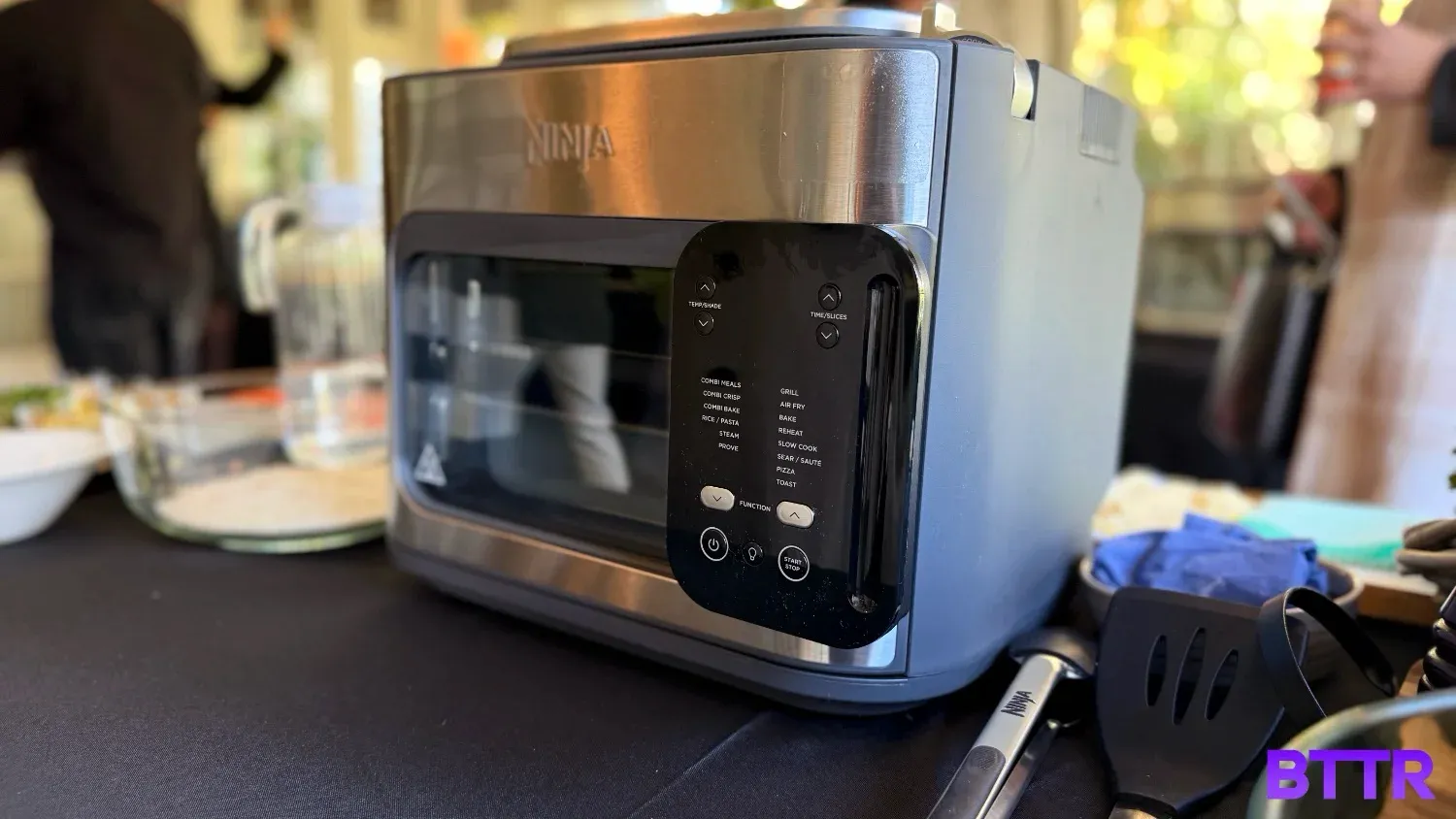 The Combi at the launch event, ready to cook