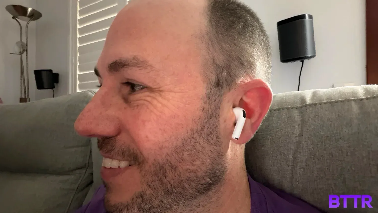 The AirPods Pro 3 have a comfortable, secure fit