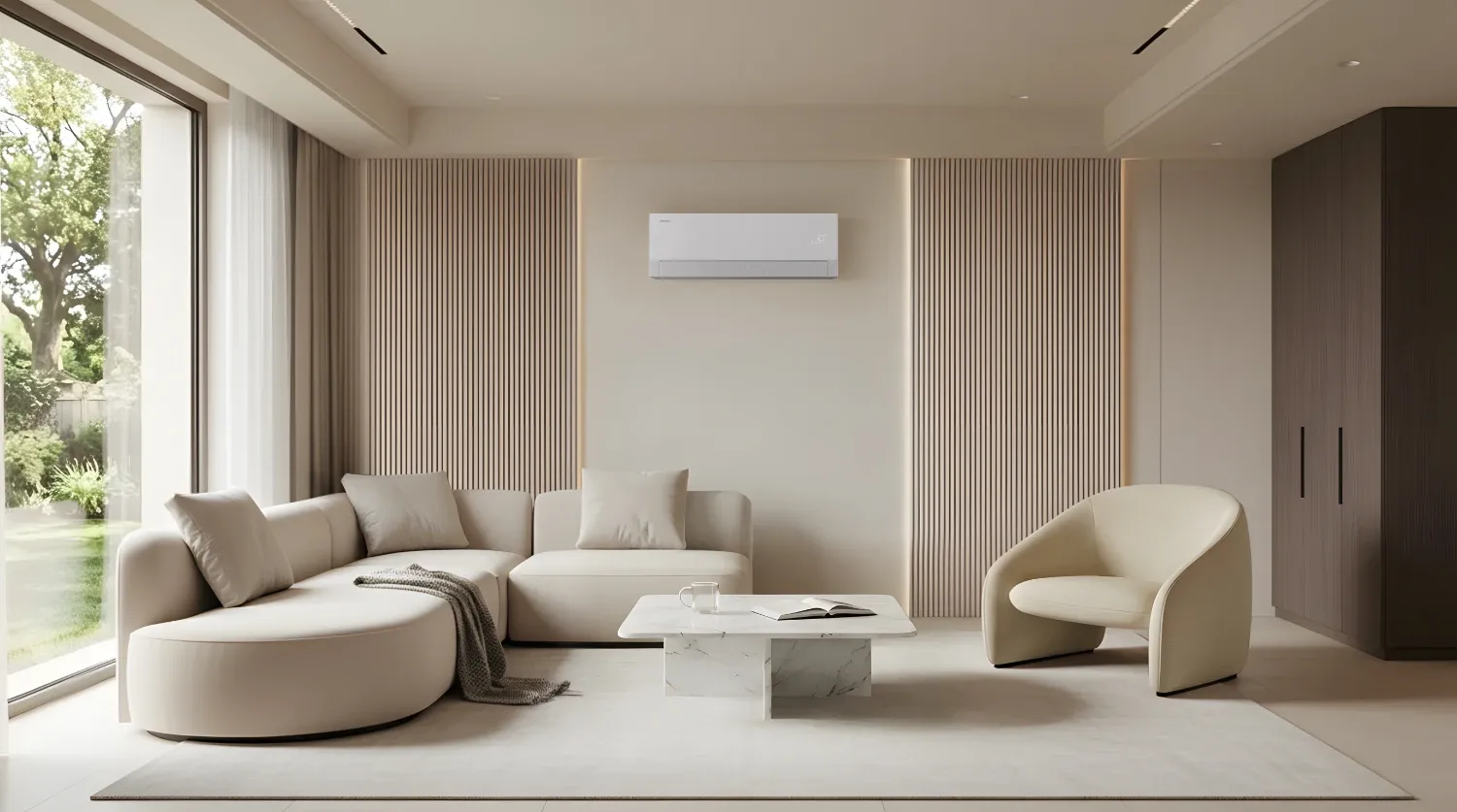 The new Bespoke AI WindFree Pro Air condistioner