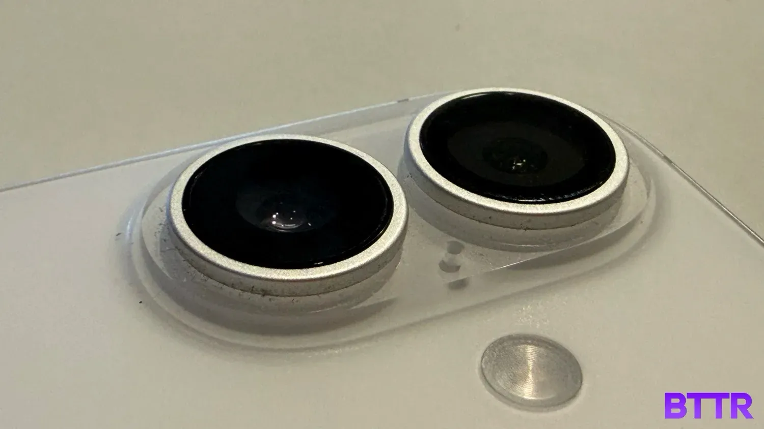 Close up of the iPhone 17's cameras