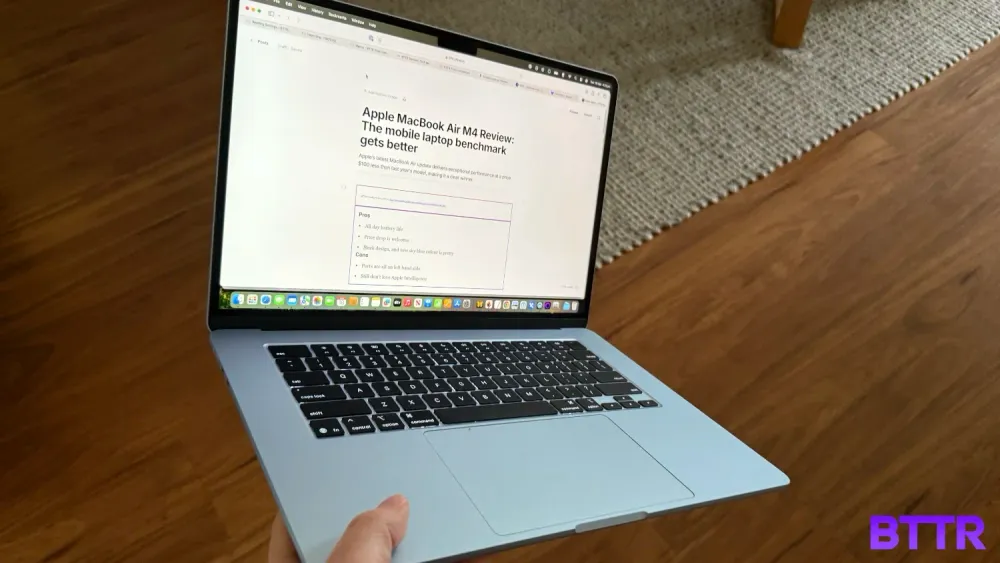 Apple MacBook Air M4 Review: The mobile laptop benchmark gets better