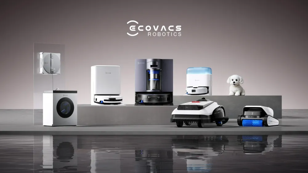 Ecovacs expands robot empire with pool cleaners, lawnmowers and a robotic pet