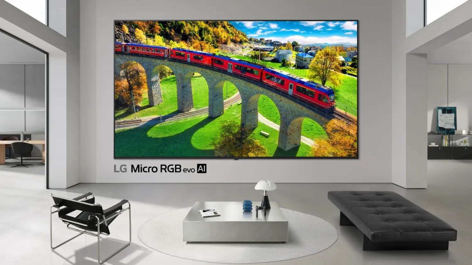 The LG Micro RGB evo AI TV