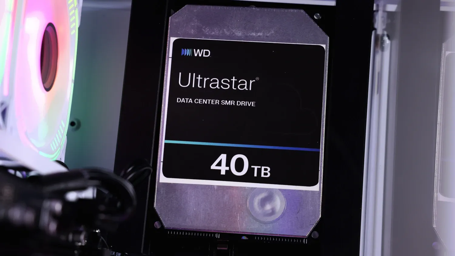 The 40TB HDD from WD for data centres