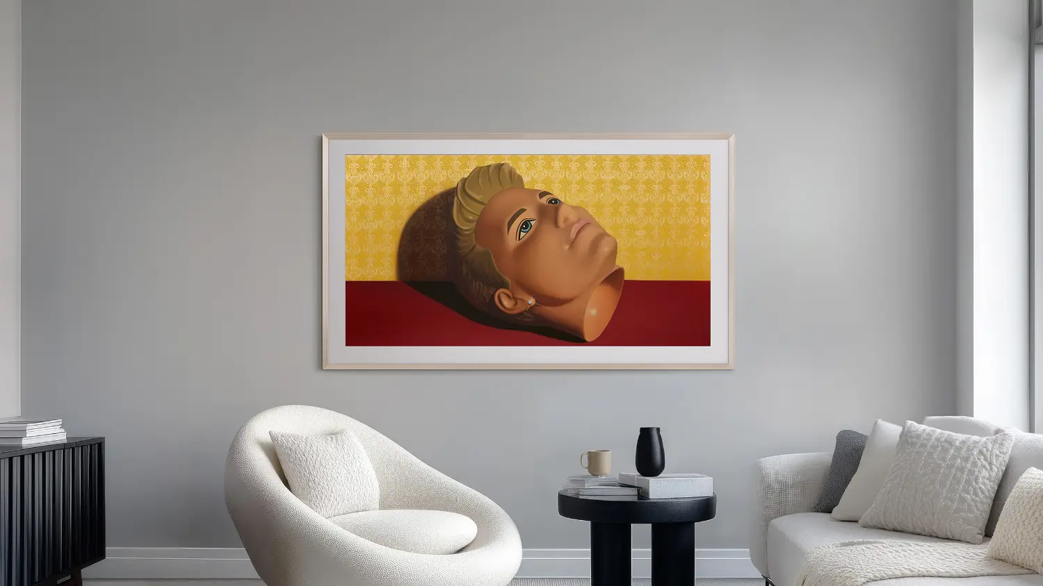 Sun Yitian's Ken (2023) displayed on the 2026 Samsung The Frame Pro